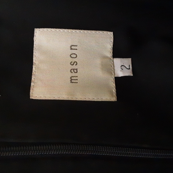 MASON lambskin BUSTIER SEXY BODYCON MINI DRESS women 2 event coquette luxury - Picture 5 of 10